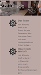 Mobile Screenshot of hair-beauty-wolff.de